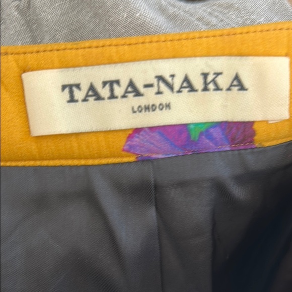 Tata Naka print Scuba material skirt size 2 - Picture 4 of 6